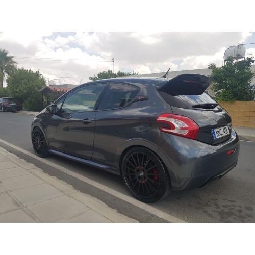 Peugeot 208 GTI Fibreglass Spoiler Extension