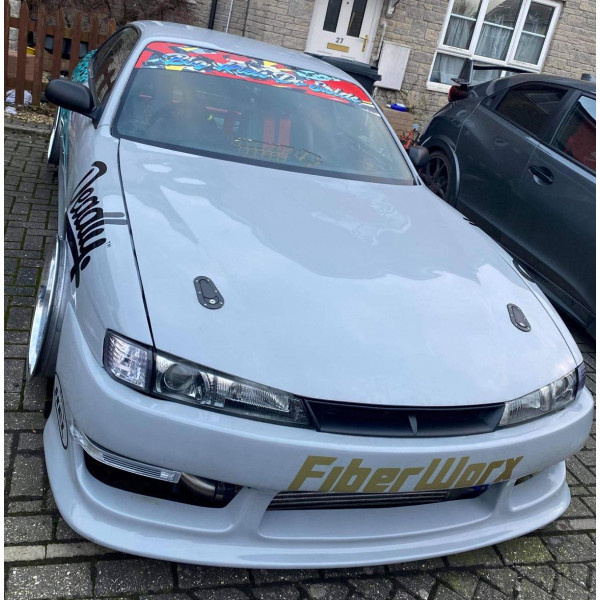 Nissan S14a Fibreglass Front Bumper FX1