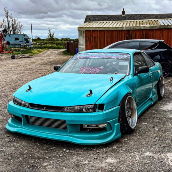 NISSAN S14a FIBREGLASS Front bumper FX2