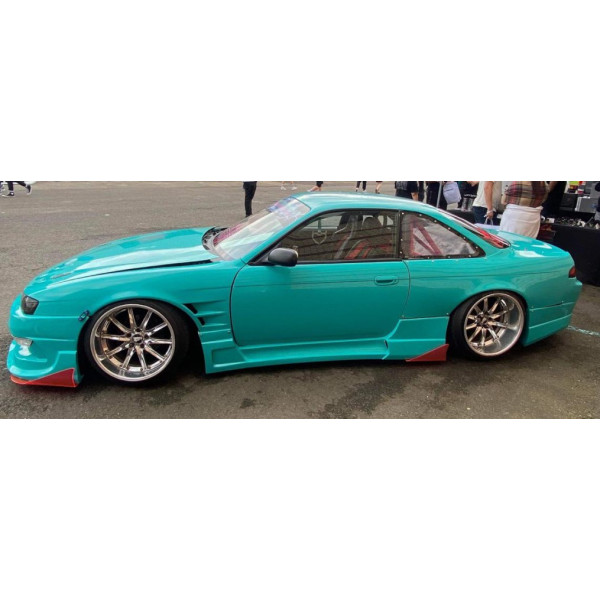 NISSAN S14 / S14a FIBREGLASS SIDE SKIRTS FX2