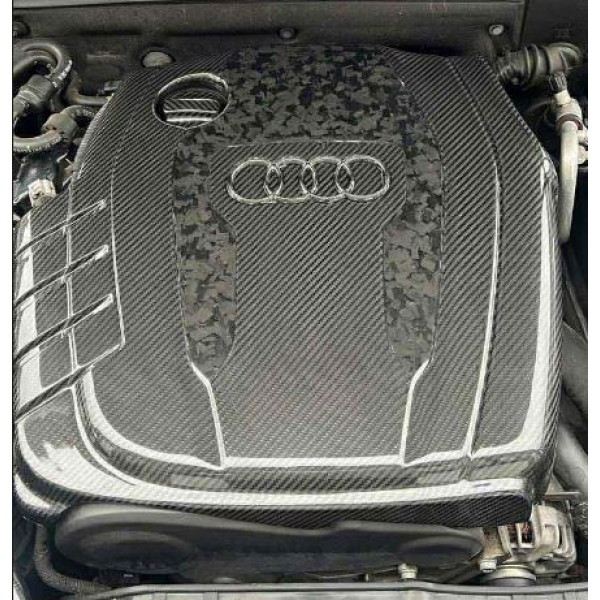 AUDI A5 2L CARBON ENGINE COVER 