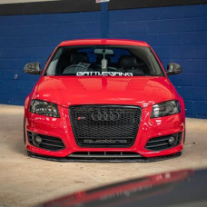 AUDI S3 SPORTBACK FACELIFT CARBON FIBRE FRONT SPLITTER