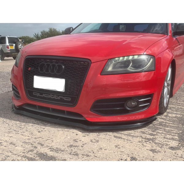 Audi S3 Sportback Facelift (2008-2012) Front Splitter