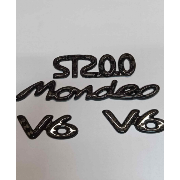 Ford Mondeo Carbon Badge (FULL SET)