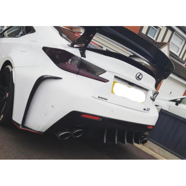 LEXUS RC F  FIBREGLASS REAR DIFFUSER