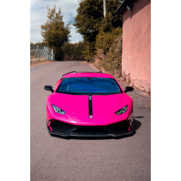 Lamborghini Front Splitter with side canards