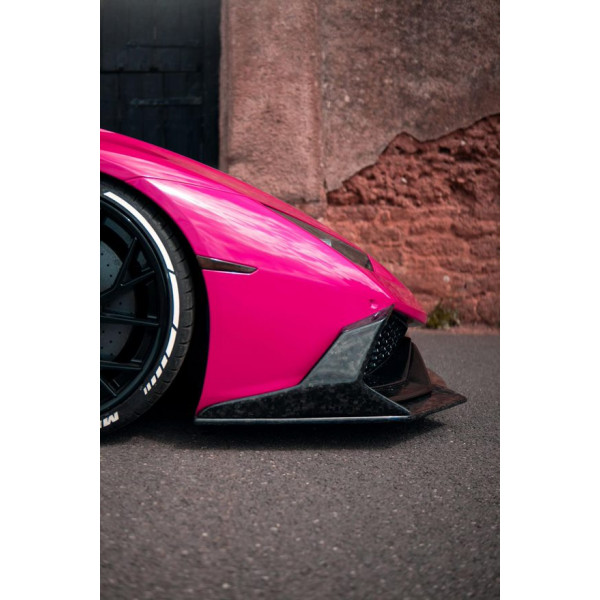 Lamborghini Front Splitter with side canards