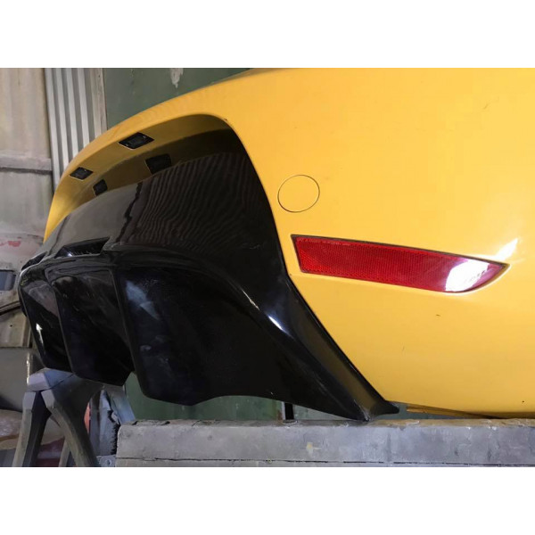 Leon FR Fibreglass FX1 Single Exit Vented Rear Diffuser