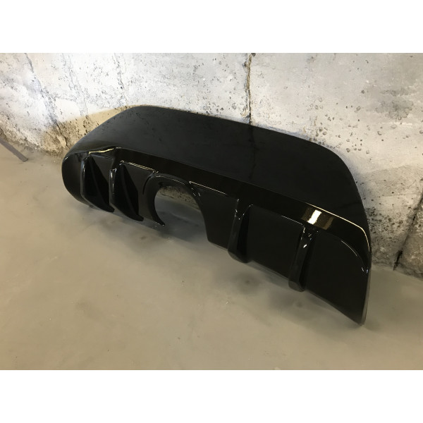 Leon FR Fibreglass FX4 Single Centre Exit Rear Diffuser